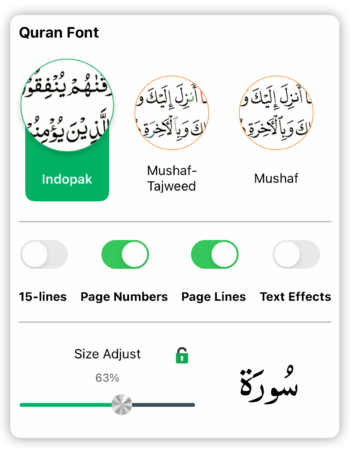 Quran Majeed App for iOS and Android devices - Pakdata